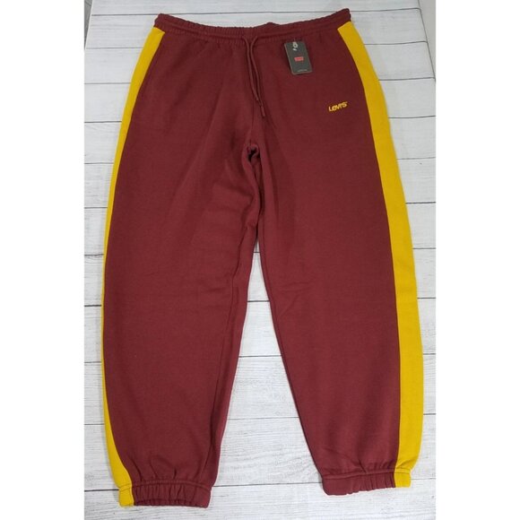 Levis University Fleece Jogger Sweatpants Mens Size XXL - Picture 2 of 8